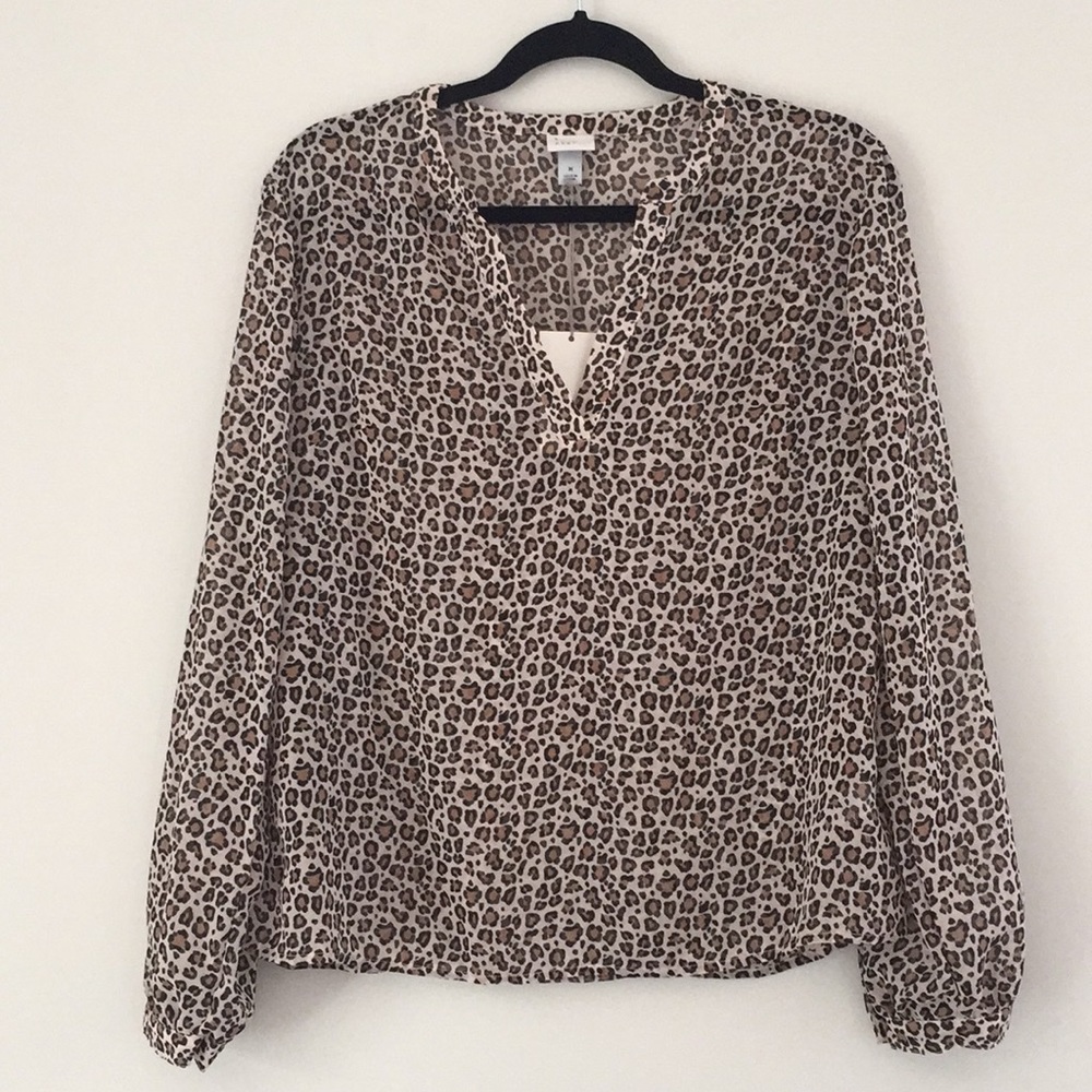 Leopard Blouse